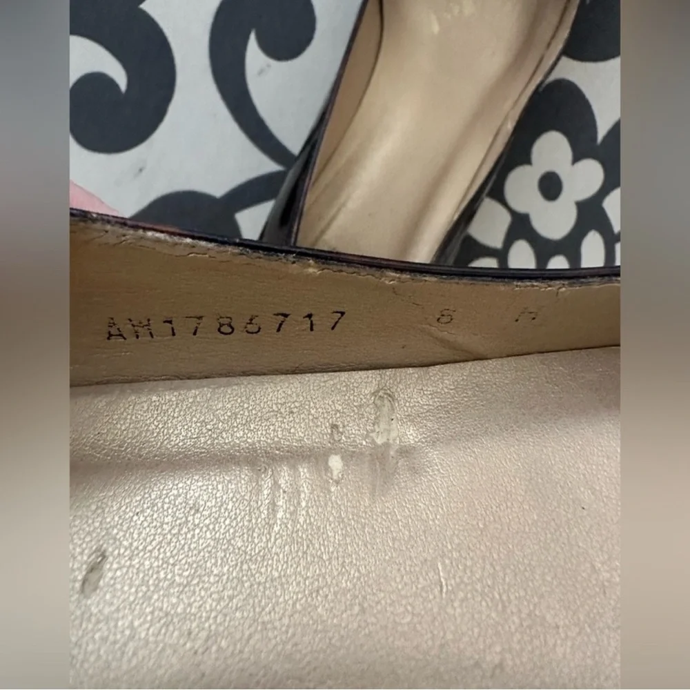 Stuart Weitzman Tortoise Shell Patent Peep
Toe Heels - Picture 11 of 12